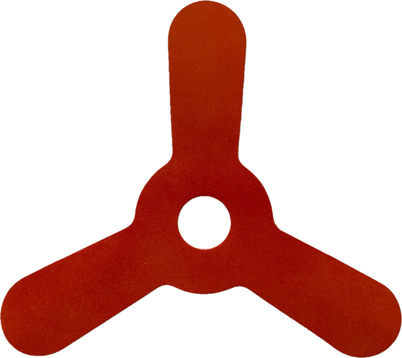 Red Ninja Swipe Fidget Spinner